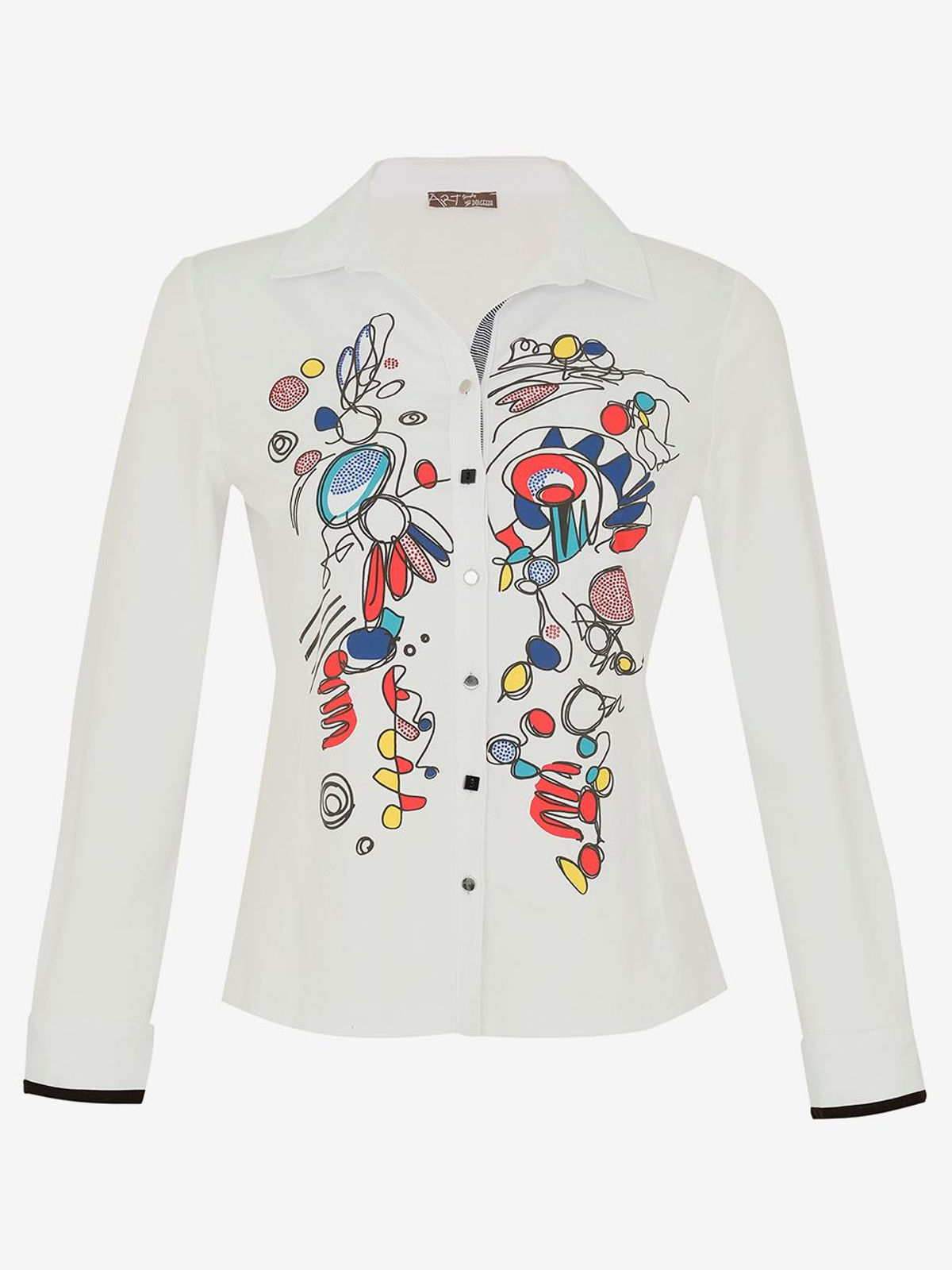 Dolcezza "Provencal Market" Button Front Shirt 73644